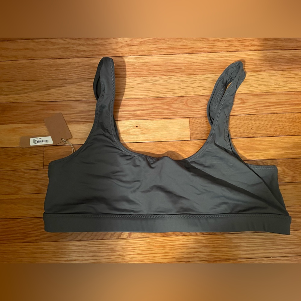 NWT SKIMS swim tank bikini top